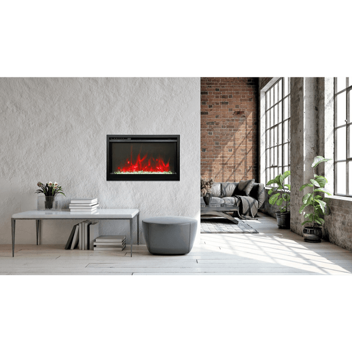 Remii Classic Slim 26” Electric Fireplace with 3 Speed Motor