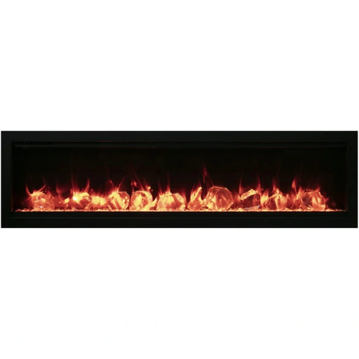 Remii WM 100” Black Electric Fireplace with 22 watts LED Lamps WM-100