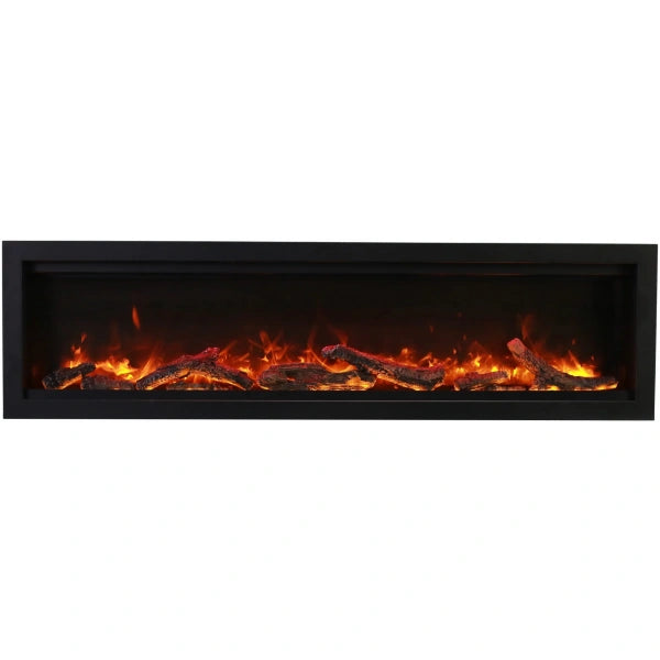 Remii WM 100” Black Electric Fireplace with 22 watts LED Lamps WM-100