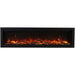 Remii WM 100” Black Electric Fireplace with 22 watts LED Lamps WM-100