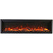 Remii WM 100” Black Electric Fireplace with 22 watts LED Lamps WM-100