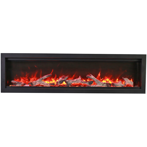 Remii WM 100” Black Electric Fireplace with 22 watts LED Lamps WM-100