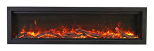 Remii WM 34” Black Electric Fireplace with 22 watts LED Lamps