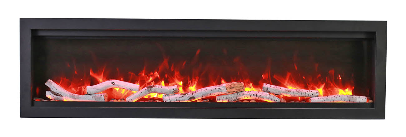 Remii WM 34” Black Electric Fireplace with 22 watts LED Lamps