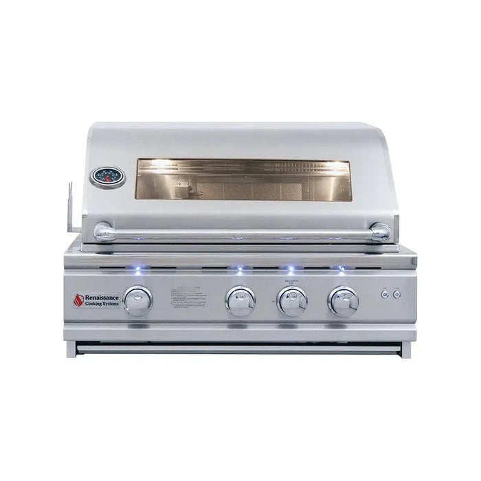 Renaissance Cooking Systems 30" Cutlass Pro Series Built-In Grill with Window