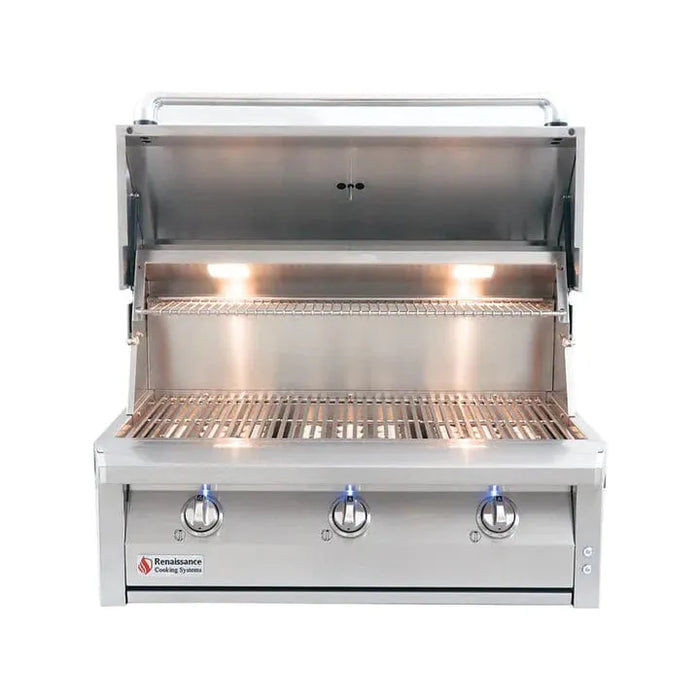 Renaissance Cooking Systems 36" American Renaissance Grill Freestanding Grill