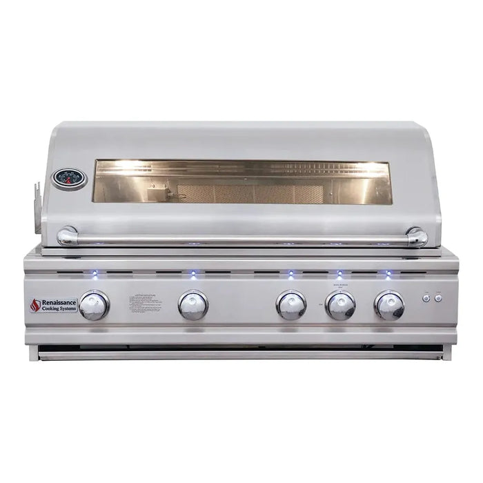 Renaissance Cooking Systems 38" Cutlass Pro Series Built-In Grill with Window