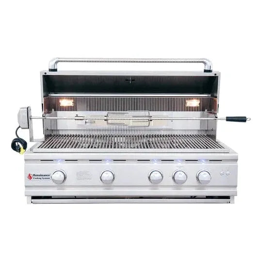 Renaissance Cooking Systems 38" Cutlass Pro Series Built-In Grill with Window