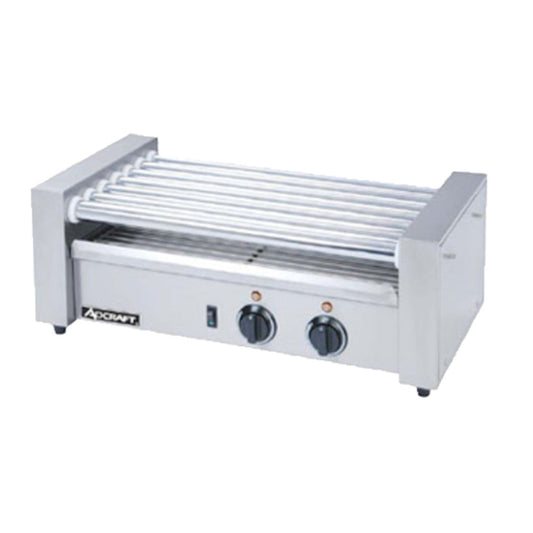 Adcraft RG-07 Hot Dog Roller Grill - 18 Hot Dog Capacity -  RG-07