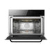 Robam 24-Inch Built-In Convection Wall Oven with Air Fry & Steam Cooking in Onyx Black Tempered Glass (Robam-CQ760)