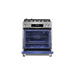 Robam 30-Inch 5 Cu. Ft. Oven Freestanding Gas Range, 5 Sealed Brass Burners in Stainless Steel (Robam-7GG10)