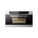 Robam 30-Inch Built-In Convection Wall Oven with Air Fry & Steam Cooking in Stainless Steel with Onyx Black Tempered Glass (Robam-CQ762)