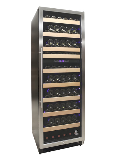 Vinotemp Connoisseur Series 168 Dual Zone Wine Cooler - EL-168WCST