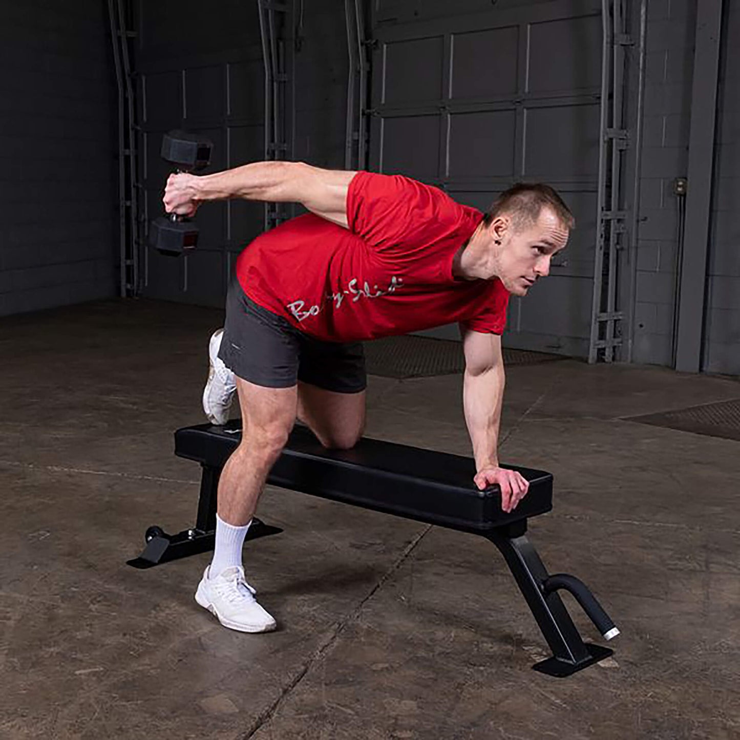Dynamic Body Solid Pro Clubline SFB125 Flat Bench - SFB125