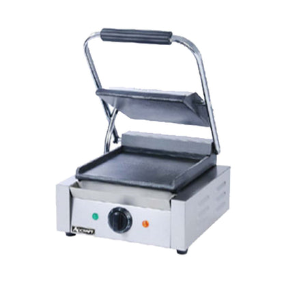Adcraft Countertop Electric Panini Grill w/ Smooth Plates -  SG-811/F