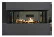 Sierra Flame Lyon 48" 4 Sided See Through Natural Gas Fireplace LYON-48-NG