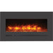 Sierra Flame Steel Front 26" Linear Wall Mount/Flush Mount Electric Fireplace WM-FML-26-3223-STL