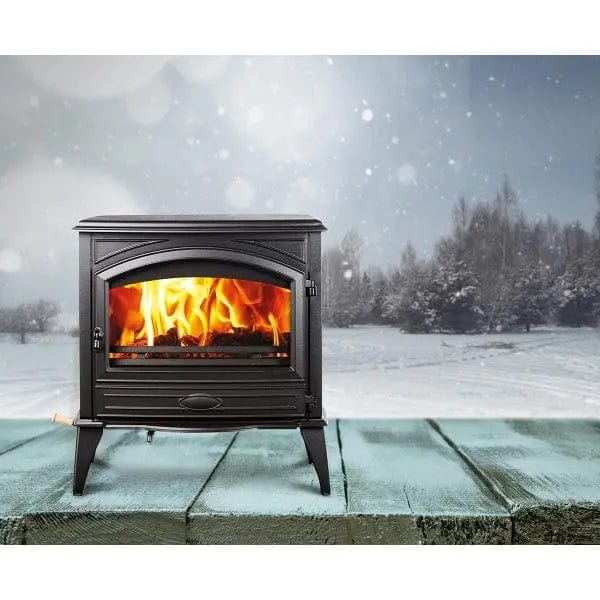 Sierra Flame The Cast Iron Lynwood 23" Free Stand Electric Fireplace E-50