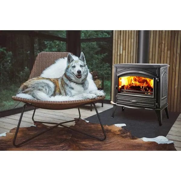 Sierra Flame The Cast Iron Lynwood 23" Free Stand Electric Fireplace E-50