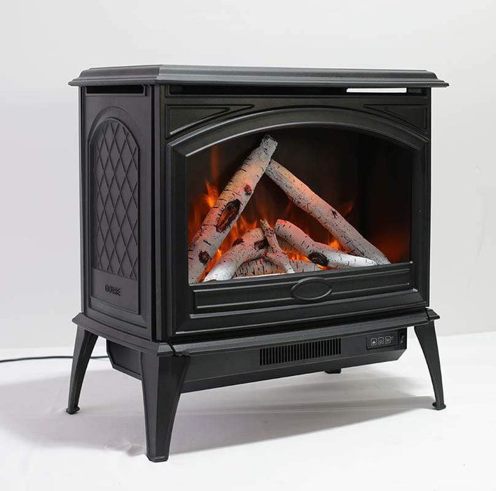 Sierra Flame The Cast Iron Lynwood 28" Free Stand Electric Fireplace E-70