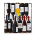 Smith & Hanks 166 Bottle Black Stainless Dual Zone Built-in/Free-standing Wine Refrigerator