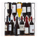 Smith & Hanks 166-Bottle Built-In/Freestanding Dual Zone Wine Cooler with Smoked Back Glass SD 166