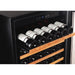 Smith & Hanks 166 Bottle Stainless Steel Single Zone Wine Refrigerator