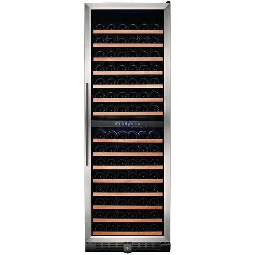 Smith & Hanks 24" Built-in/Freestanding Bottle Dual Zone Wine Cooler with Stainless Steel Door SD 166