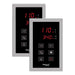 SteamSpa Dual Touch Panel Control System in Brushed Nickel