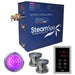 SteamSpa Indulgence 10.5 KW QuickStart Acu-Steam Bath Generator Package in Brushed Nickel