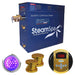 SteamSpa Indulgence 10.5 KW QuickStart Acu-Steam Bath Generator Package in Polished Gold