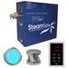 SteamSpa Indulgence 7.5 KW QuickStart Acu-Steam Bath Generator Package in Polished Chrome