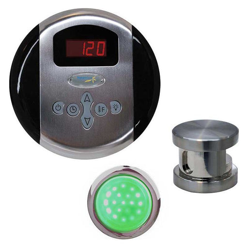 SteamSpa Indulgence Control Kit in Brushed Nickel