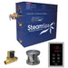 SteamSpa Oasis 6 KW QuickStart Acu-Steam Bath Generator Package with Built-in Auto Drain in Brushed Nickel