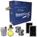 SteamSpa Royal 10.5 KW QuickStart Acu-Steam Bath Generator Package with Built-in Auto Drain in Brushed Nickel