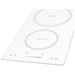 Summit 12 in. Wide 208-240V 2-Zone Induction Cooktop with 2 Elements, Hot Surface Indicator, ADA Compliant, Induction Technology, Child Lock, Safety Shut-Off Control - SINC2B231W