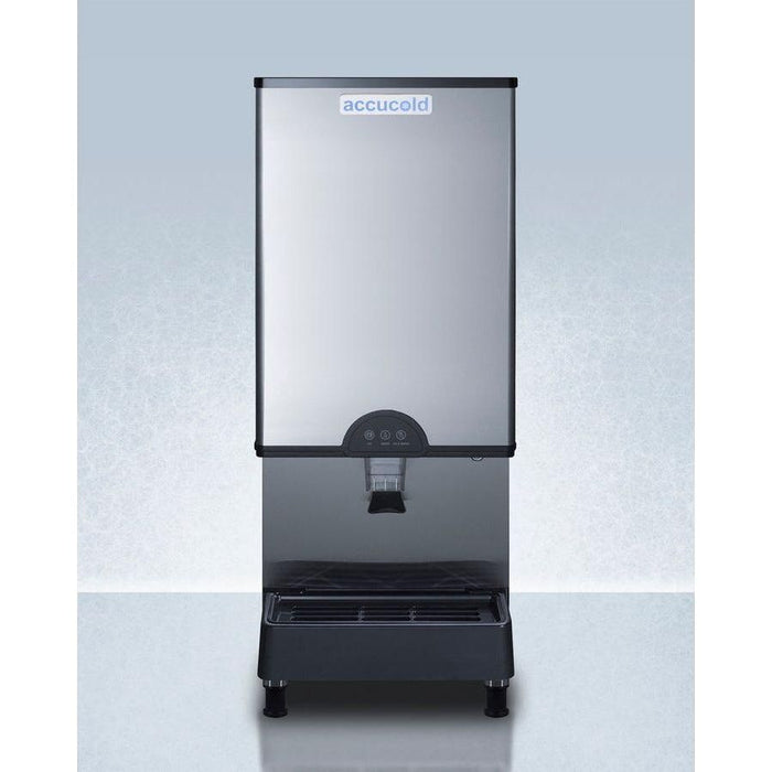 Summit 17 in. Commercial Countertop Ice and Water Dispenser with 378 Lbs. Daily Ice Production, 30 Lbs. Ice Storage Capacity - AIWD450