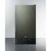 Summit 18 in. Wide 2.7 Cu. Ft. ADA Compliant Compact Refrigerator with Fingerprint Resistant Finish and Door Lock - FF1843B