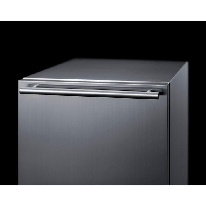 Summit 18 in. Wide 2-Drawer All-Refrigerator with 3.4 cu. ft. Capacity, Frost Free Defrost, Commercially Approved, Outdoor Use Approved - ADRD18H34