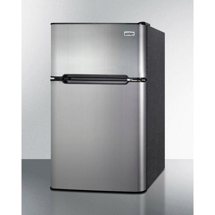 Summit 19 in. Wide 2-Door Refrigerator-Freezer - CP34BSS