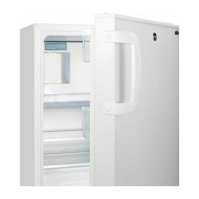 Summit 20 in. Wide, 2.68 Cubic Feet cu. ft. Mini Fridge with Freezer - ALRF48