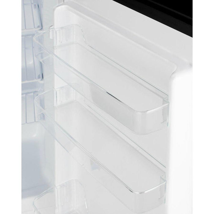 Summit 20 in. Wide, 2.68 Cubic Feet cu. ft. Undercounter Upright Freezer with Adjustable Temperature Controls - ALFZ37B