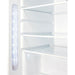 Summit 20 in. Wide 3.53 Cu. Ft. Compact Refrigerator with Adjustable Glass Shelves - ALR46W