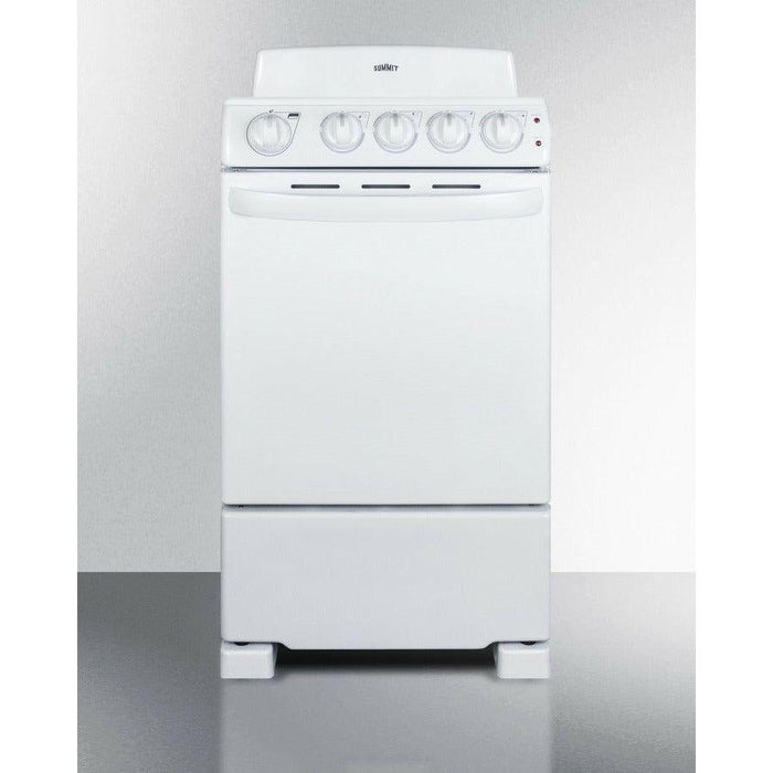 Summit 20 in. Wide Electric Coil Range - RE203W