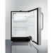 Summit 21 in. Wide 2.68 Cu. Ft. Compact Refrigerator with Adjustable Shelves - ALRF49B