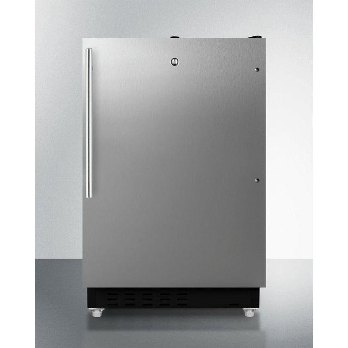 Summit 21 in. Wide 2.68 Cu. Ft. Compact Refrigerator with Adjustable Shelves - ALRF49B