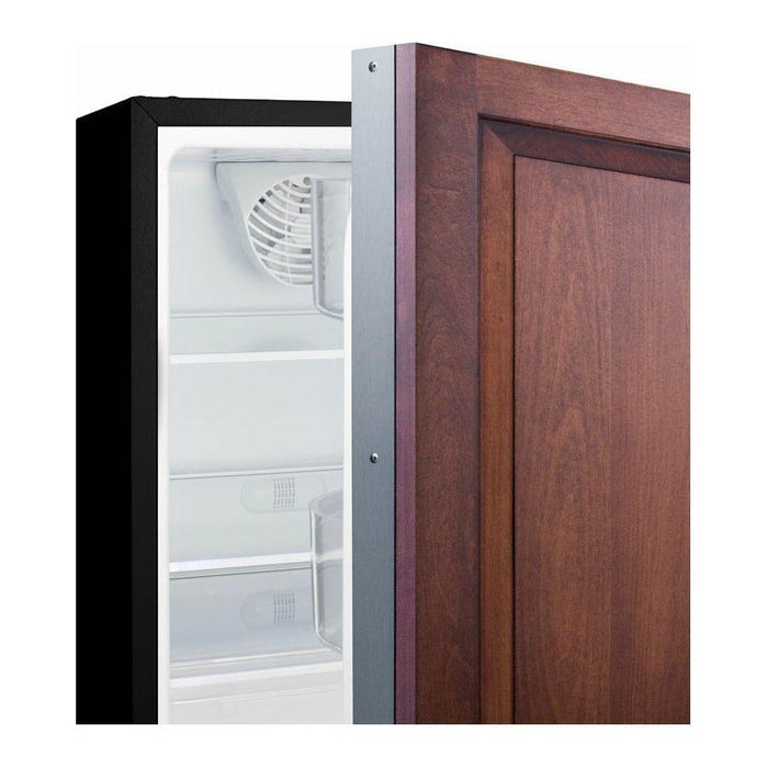 Summit 21 in. Wide 3.53 Cu. Ft. Compact Refrigerator with Adjustable Glass Shelves - ALR47BIF