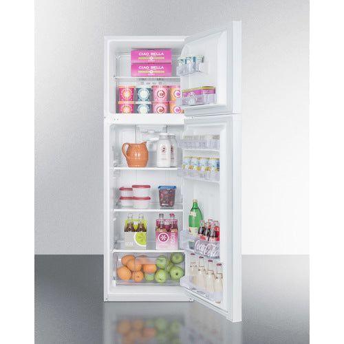 Summit 22 in. Wide Top Mount Refrigerator-Freezer - FF946W