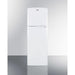 Summit 22 in. Wide Top Mount Refrigerator-Freezer With Icemaker - FF9