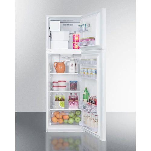 Summit 22 in. Wide Top Mount Refrigerator-Freezer With Icemaker - FF9